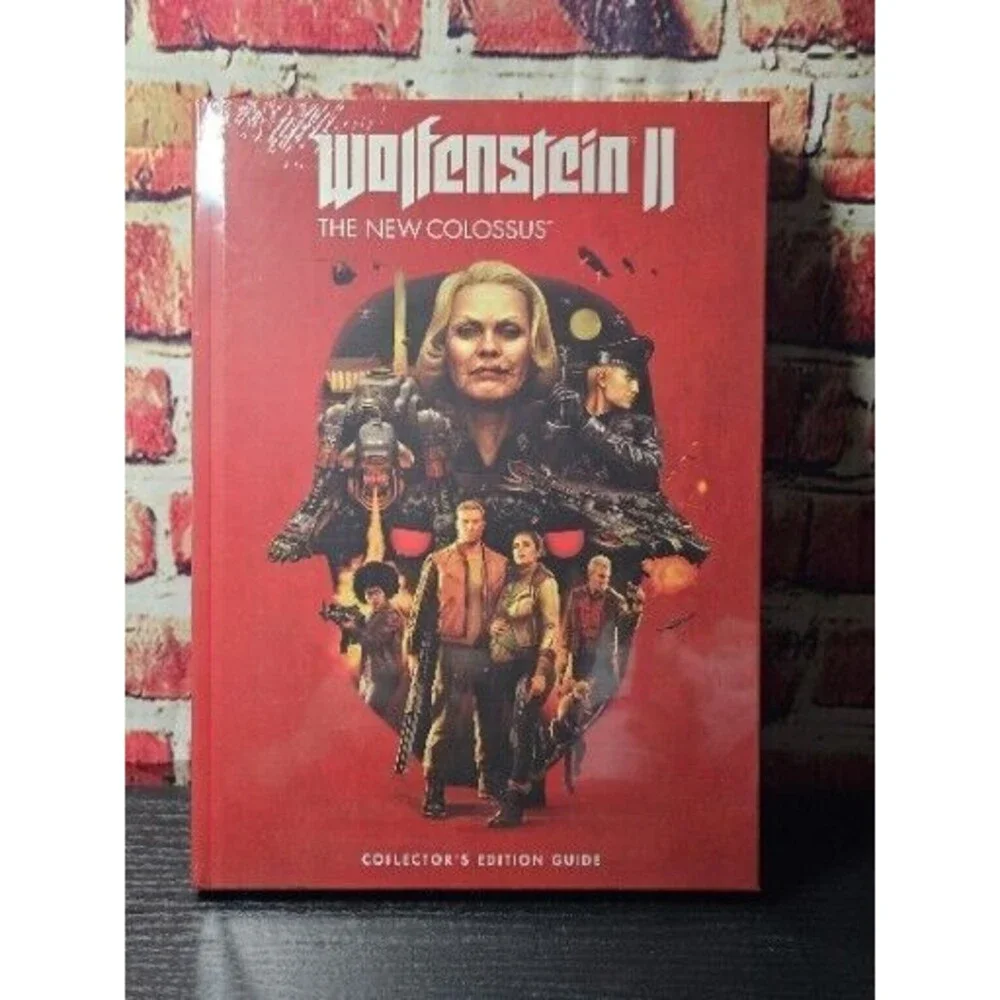 Wolfenstein II The New Colossus Collector's Edition Strategy Guide NEW SEALED